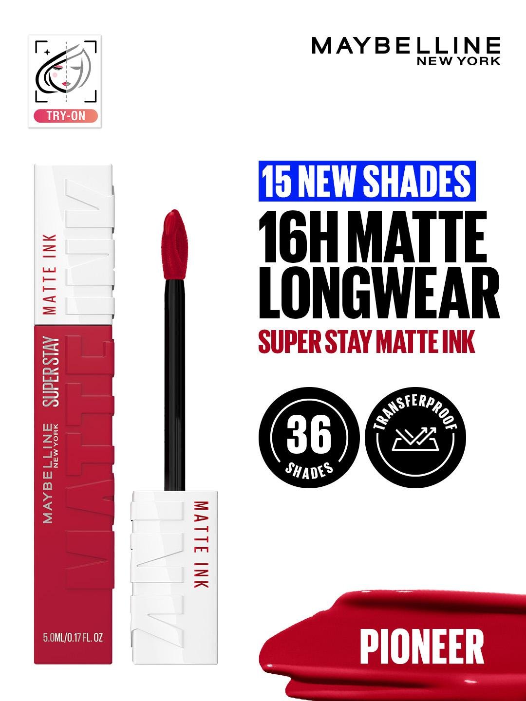 Buy Maybelline New York Super Stay Matte Ink Liquid Lipstick 5 Ml   Pioneer 20 -  - Personal Care for Women
