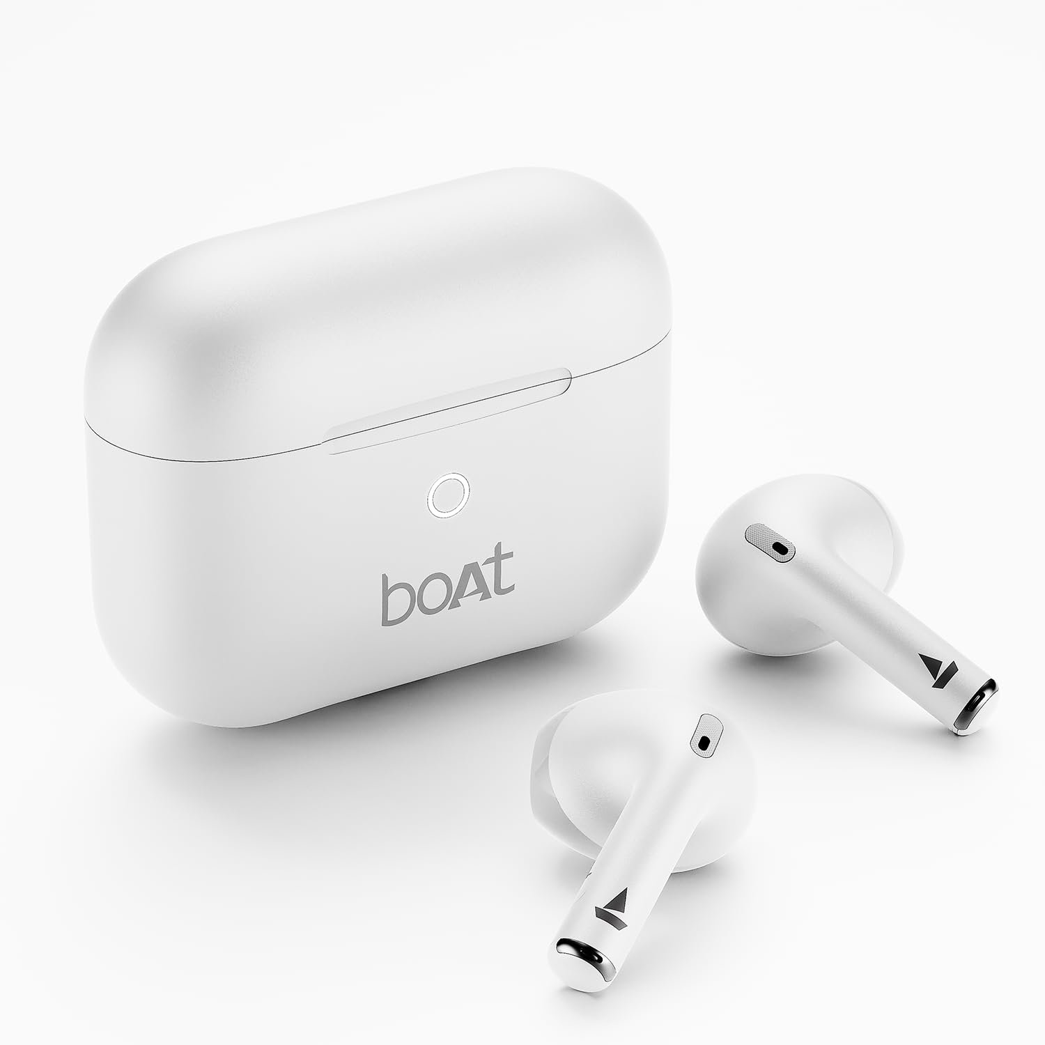boAt 2026 Launch Airdopes Joy v2, 35H Battery, Pocketable Design, ASAP™ Charge, 13mm Drivers, Easy Touch Controls, ENx™ Tech, IWP™ & App Support TWS Bluetooth Earbuds with mic (Cloud White)