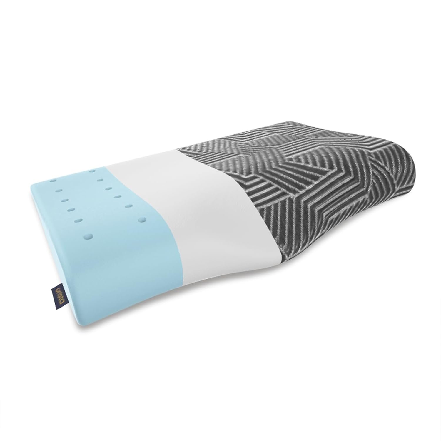 ORISTA™ Advance Gel Blended Cervical Memory Foam Pillow | 2 Year Warranty |Orthopedic Neck & Shoulder Support Pillow for Sleeping |Improves Posture & Spinal Alignment | 23 x 14.5 x 4.5 Inch | 