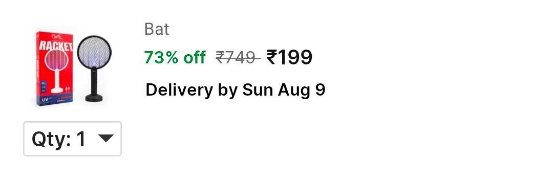 24 ENERGY Smart UV Light Auto Mosquito Bat Li-Battery EN-01MS B Electric Insect Killer Price in India - Buy 24 ENERGY Smart UV Light Auto Mosquito Bat Li-Battery EN-01MS B Electric Insect Killer onlin