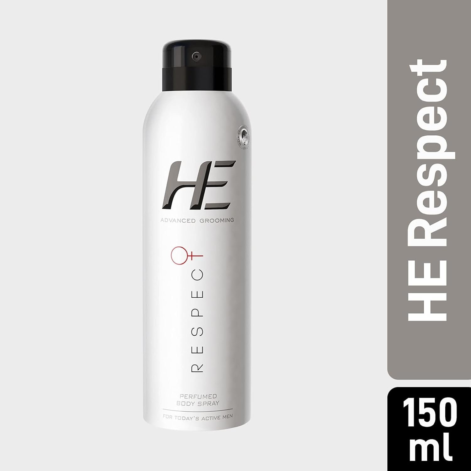 He Advanced Grooming Respect Perfumed Body Spray, 150ml
