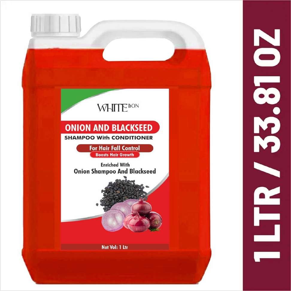 white bon organic onion shampoo curry leaves reduces hair fall upto 98