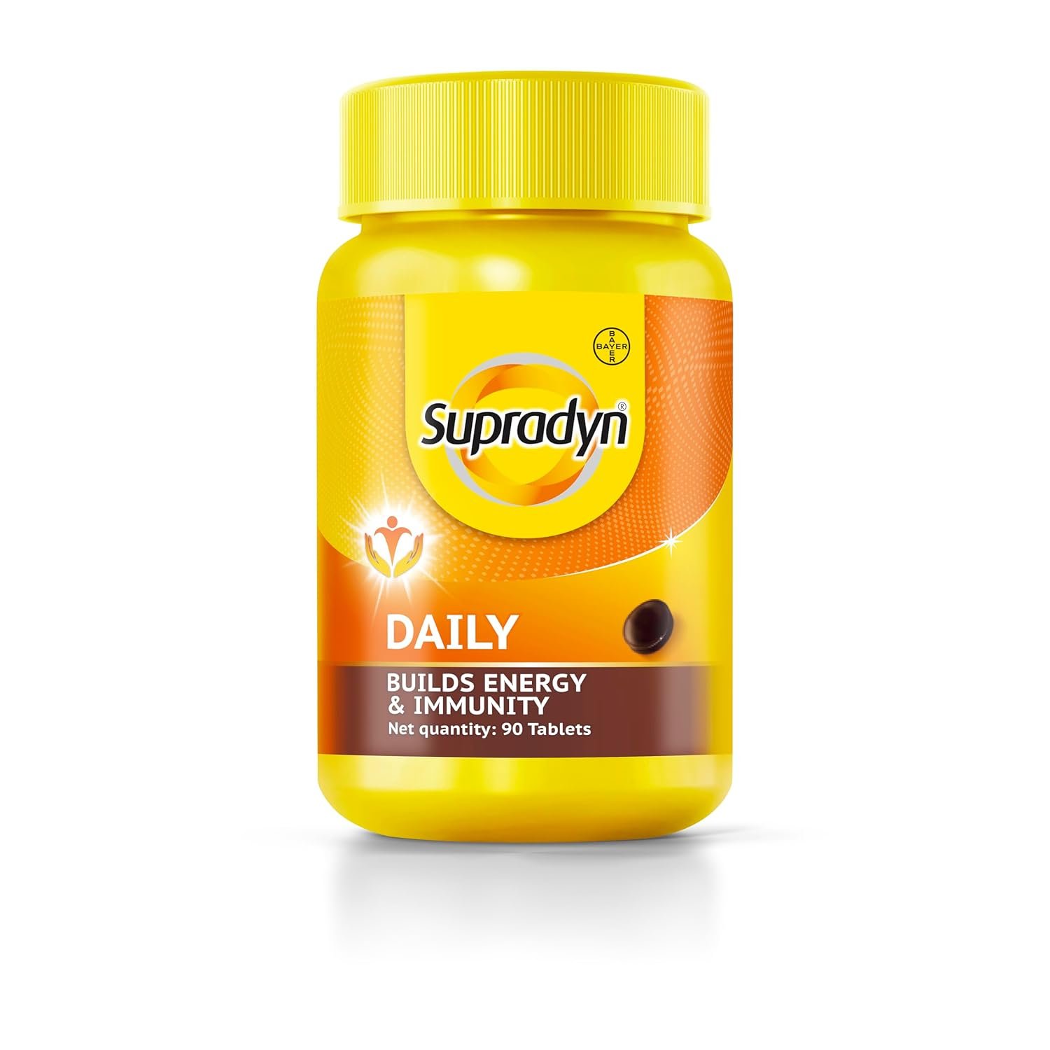 Supradyn Daily, India's No.1 Multivitamin Tablets for Women | With Vitamin A, B Complex, C, D, E, Zinc and Magnesium for Energy, Immunity and Overall Health | 90 tablets