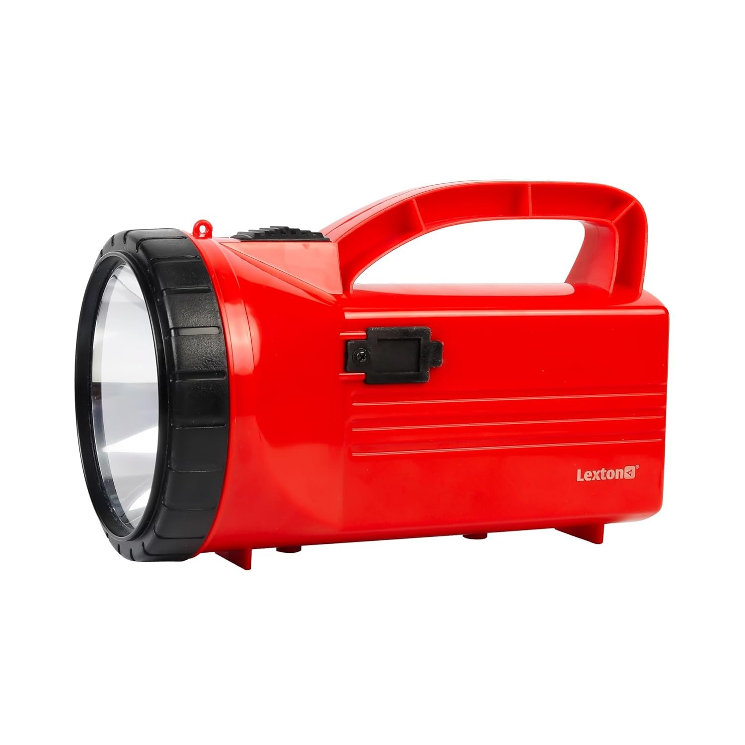 Lexton Thunder USB Rechargeable High Power LED Torch, 4000mAh Battery, 5W SMD Bright Flashlight, Type-C Charging, Powerbank for Mobile, Power Saver & High Beam Modes
