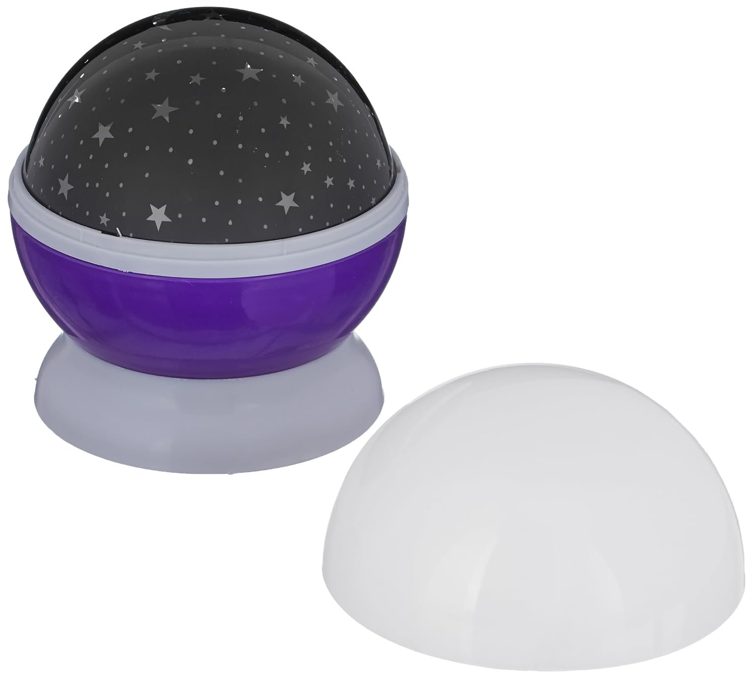 Niku Plastic Star Master Galaxy Night Projector Lamp 360° Rotating Led Starry Light with Moon, Ocean Wave & Astronaut Effects Battery Operated for Bedroom Décor Gift for All Multicolor
