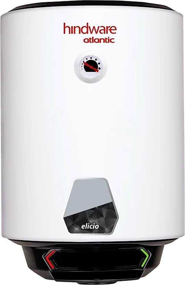 Hindware Atlantic Elicio Storge Wall Mounted Water Heater (25 Litre), White