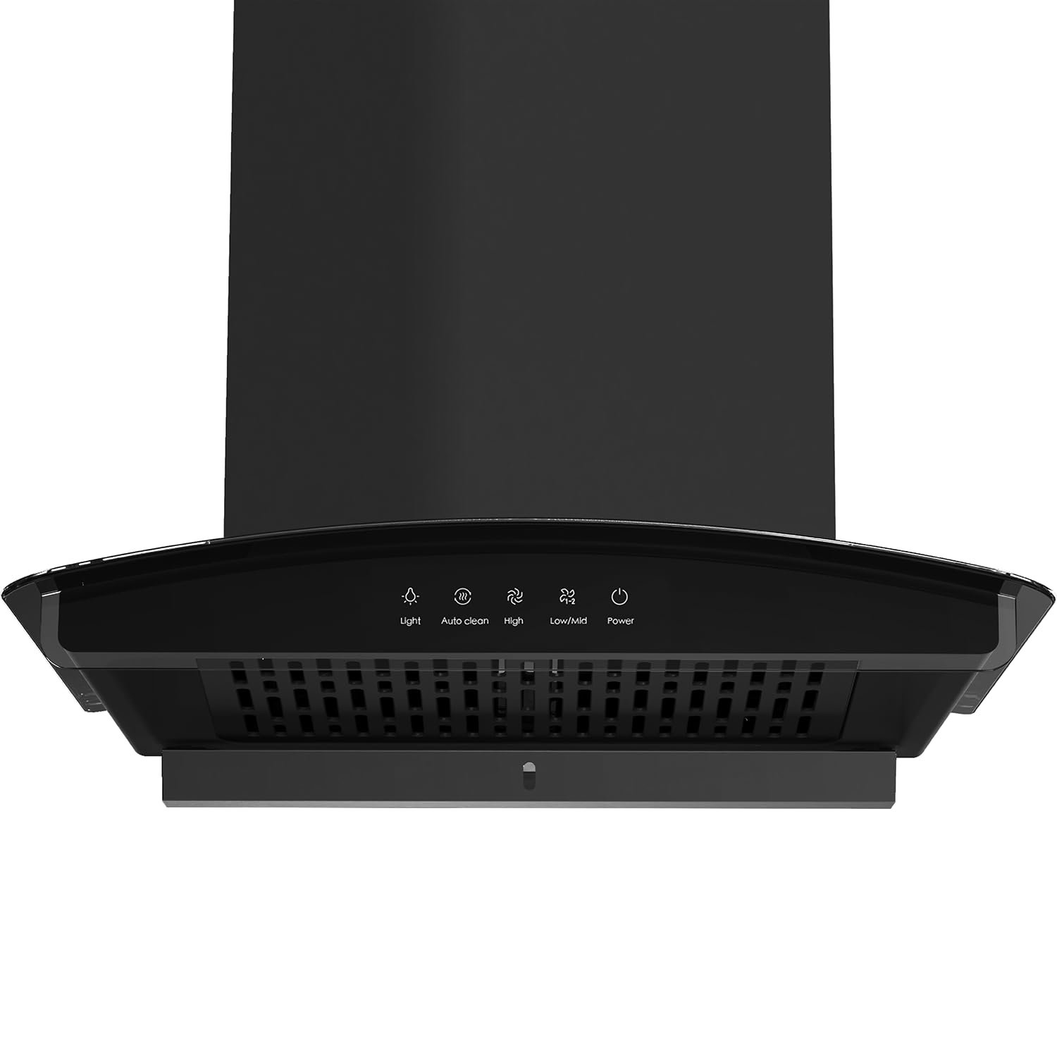 Hafele Curve Bolt 60 Auto Clean Wall Mounted Chimney (Black 1400 CMH)