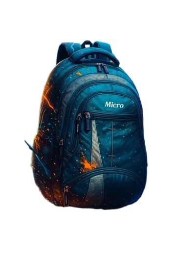 36L Laptop Backpack for Men & Women | Fits 15.6" Laptop with Front Pocket, Ergo Grip Backstraps & Easy Grab Handles | Ideal for School, Travel, & Work