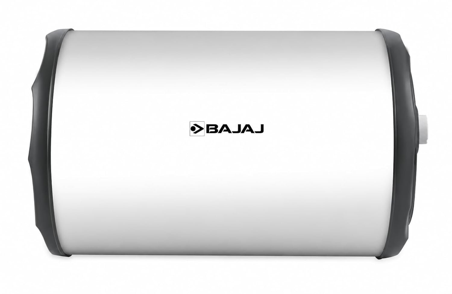 Bajaj Majesty Pro Horizontal Geyser 15 L (Right pipe)| Glassline coated tank | Shock resistant body | Warranty: 7 Yr Tank, 2 Yr Comprehensive | BEE Rating 4 Star | Suitable for low ceiling heights