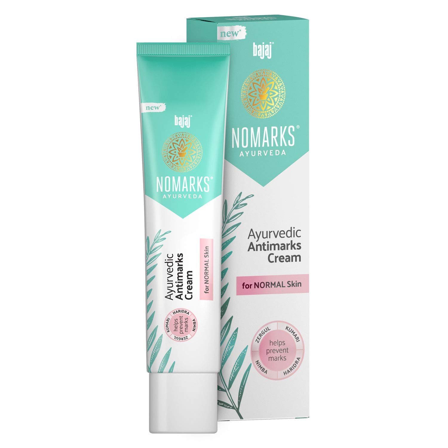 Bajaj Nomarks Ayurveda Cream for Normal Skin,25gm