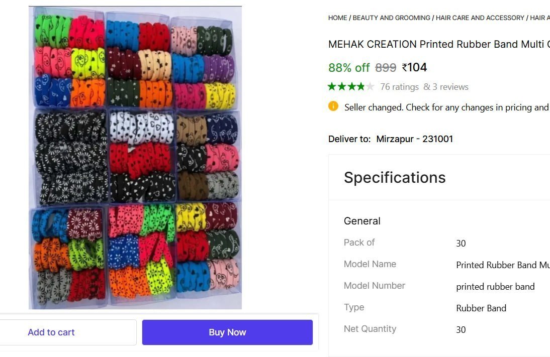 MEHAK CREATION Printed Rubber Band Multi Color Girl Hair Accessories 30 pcs Hair Band Rubber Band Price in India - Buy MEHAK CREATION Printed Rubber Band Multi Color Girl Hair Accessories 30 pcs Hair 