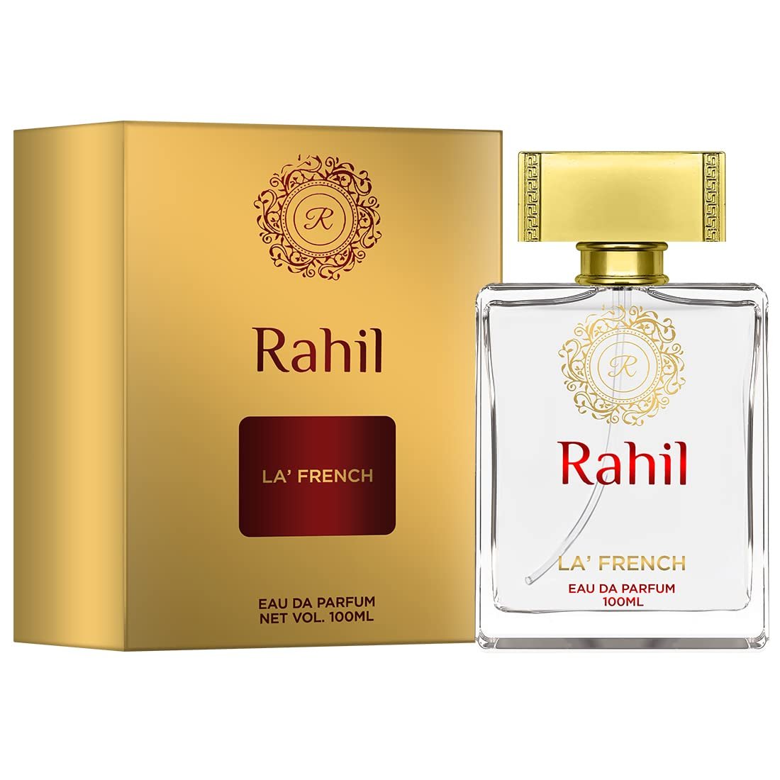 La French Oud Perfume 100ml Unisex Perfume for Men & Women, Eau De Parfum, Premium Arabic & French Long-Lasting Fragrance Scent, Best Date Night Fragrance for Men, Best Gift for Men and Women 