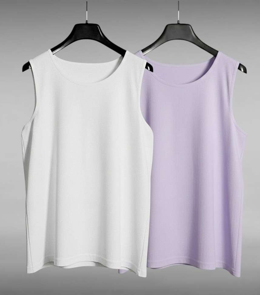 qubola polyester fabric gym vest