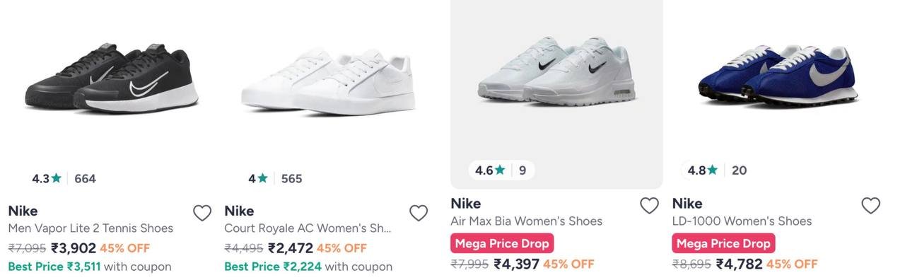 Shop Nike Shoes Online for High Performance and Trendy Style