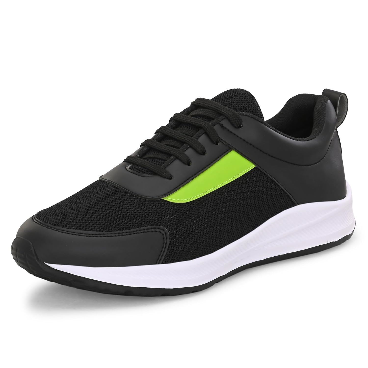 Centrino Chunky Sneakers for Men | Shoes for Man Stylish | Trendy Platform Lace-Up Casual Walking Shoes | Cushioned Insole | Lightweight Breathable Comfortable Canvas Sneaker Shoes | Mens Shoes Thick 