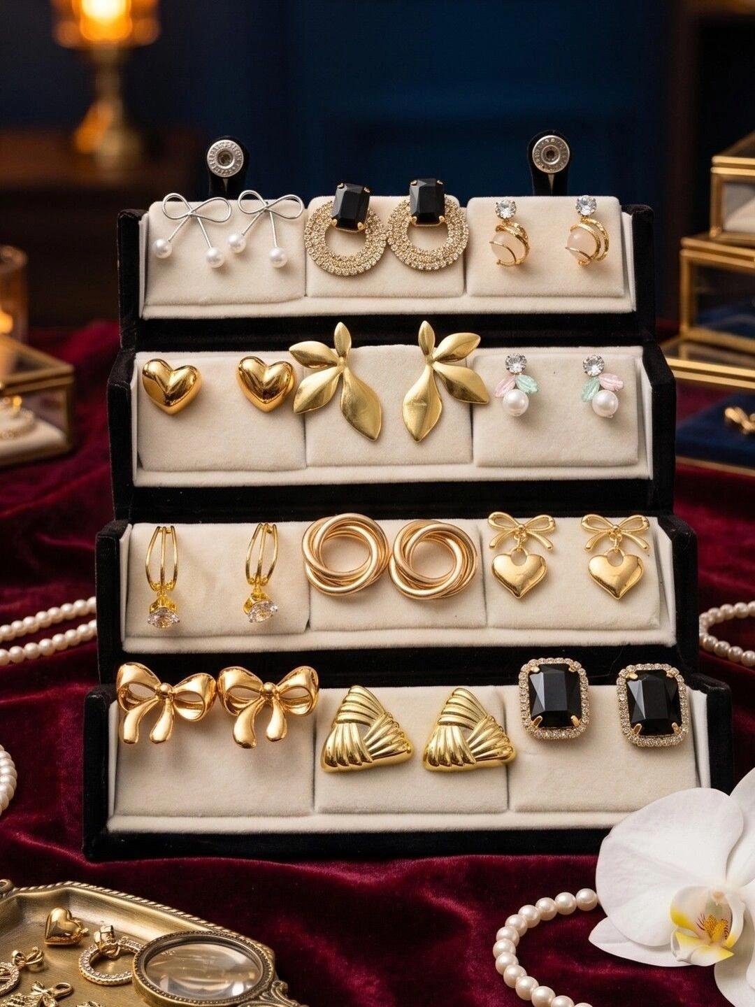 Buy SZN Geometric Studs Earrings -  - Accessories for Women