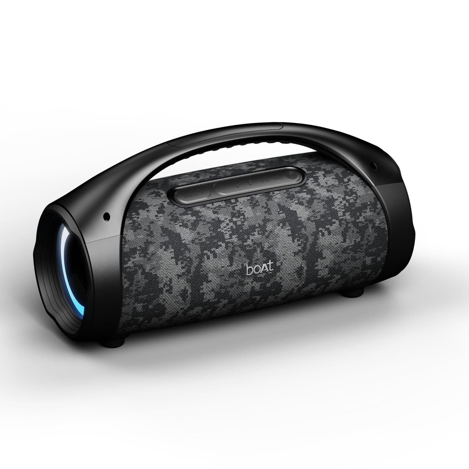 boAt Stone 900 w/ 80W Signature Sound, Up to 15 Hours Playtime, IPX5 Resistant, Type-C Charging, TWS Feature, Built-in Mic, Voice Assistant Portable Wireless Bluetooth Speaker (Graphite Black)