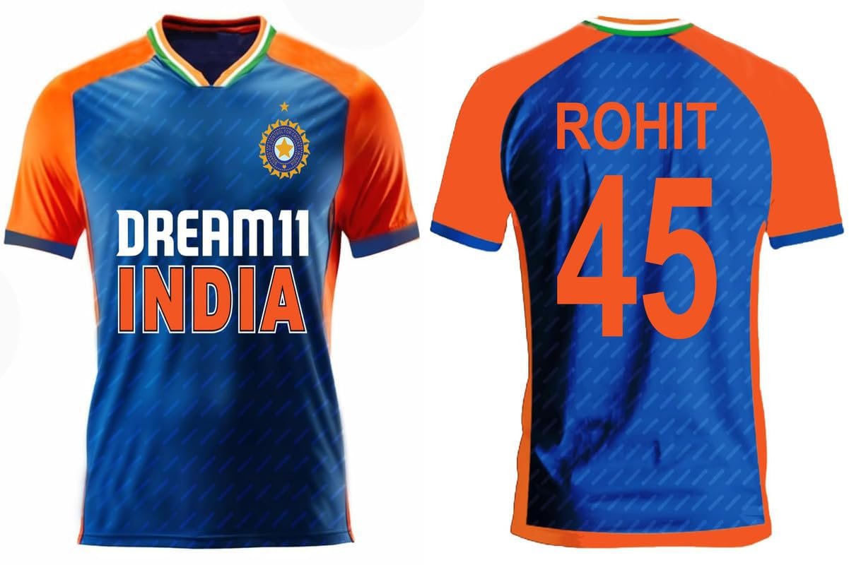 Sports India T20 Jersey 2024 World Cup (Kid's,Boy's,& Men's) L1112