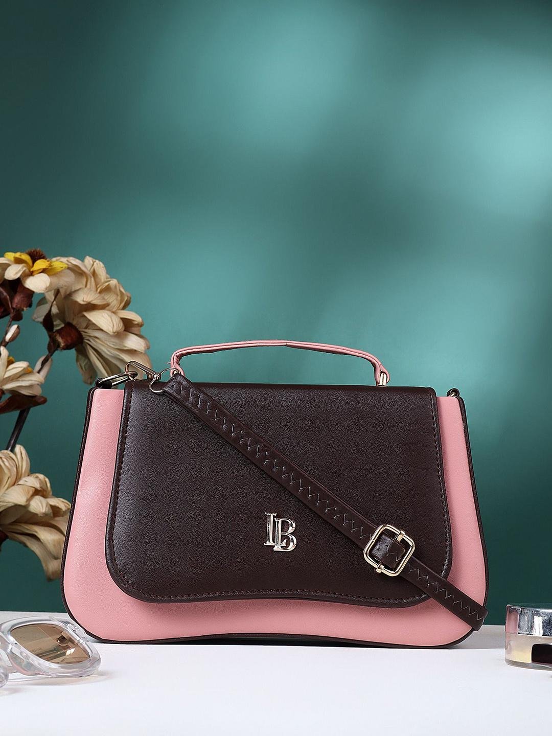Buy LEGAL BRIBE Women Colourblocked Structured Satchel Bag -  - Accessories for Women