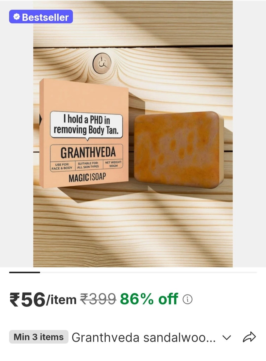 GRANTHVEDA Sandalwood & Saffron Ghar Magic Soaps Skin Brightening Soap For Men & Women Price in India - Buy GRANTHVEDA Sandalwood & Saffron Ghar Magic Soaps Skin Brightening Soap For Men &