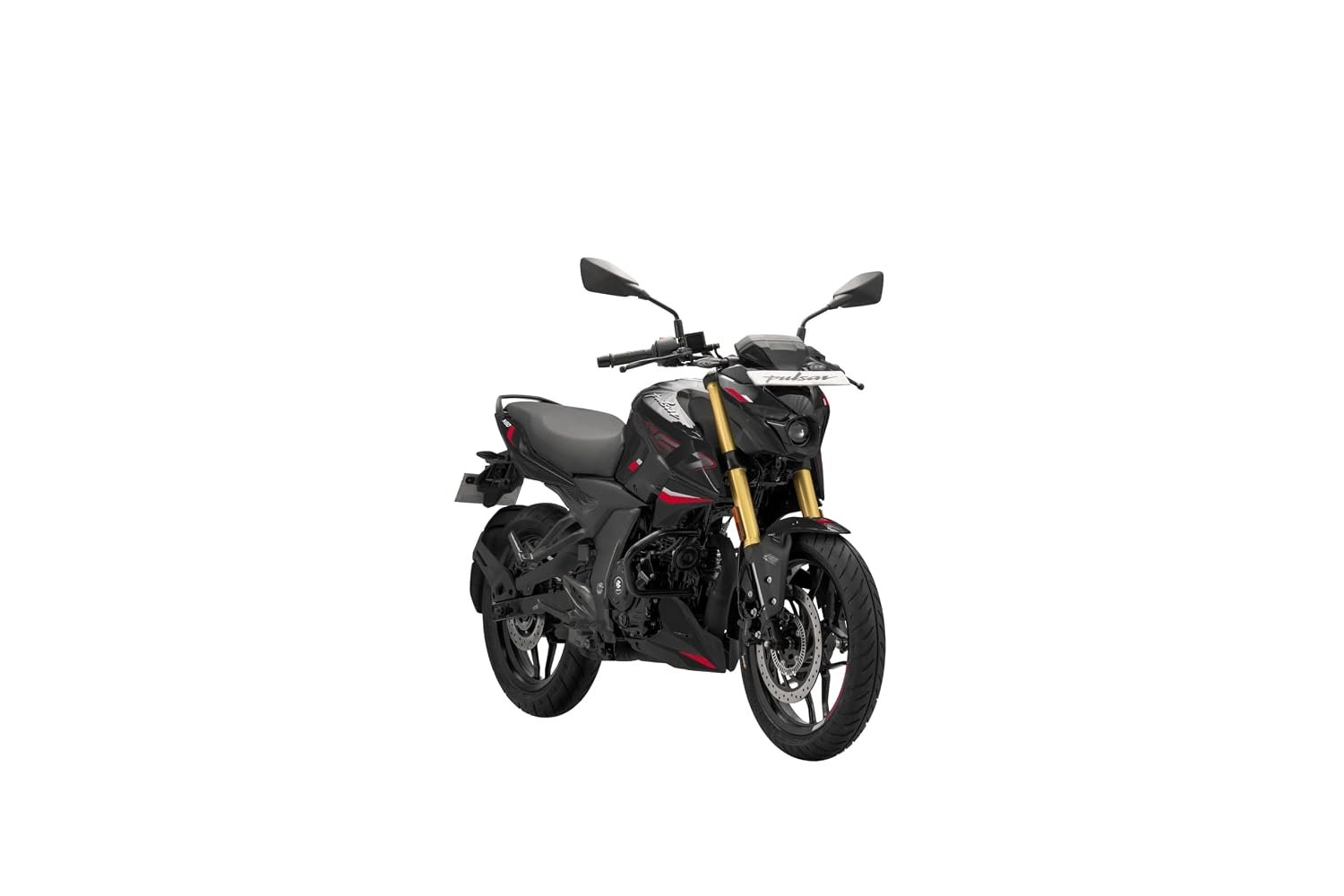 Bajaj Pulsar N160 TD SC ABS USD Single Seat with Ride Modes Brooklyn Charcoal Black Booking for Ex-Showroom Price
