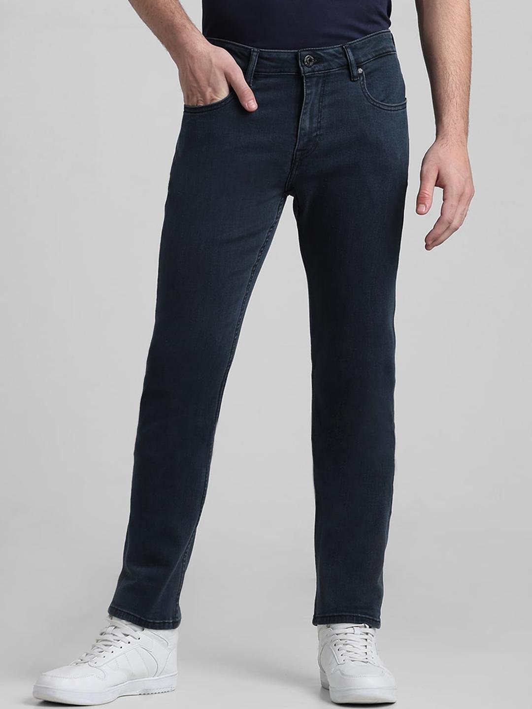 Buy Jack & Jones Men Blue Slim Fit Low Rise Stretchable Jeans -  - Apparel for Men