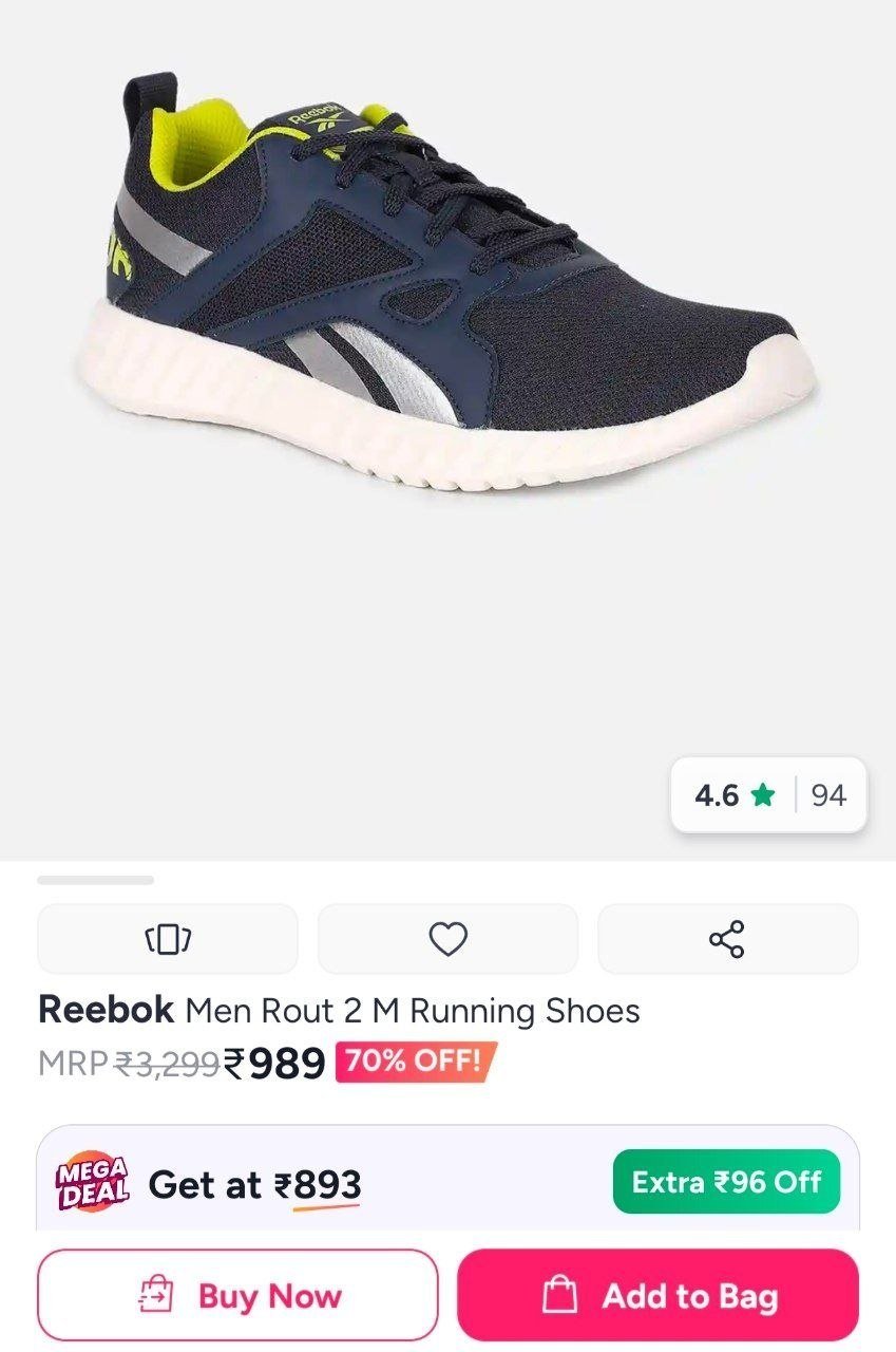 Buy Reebok Men Rout 2 M Running Shoes -  - Footwear for Men