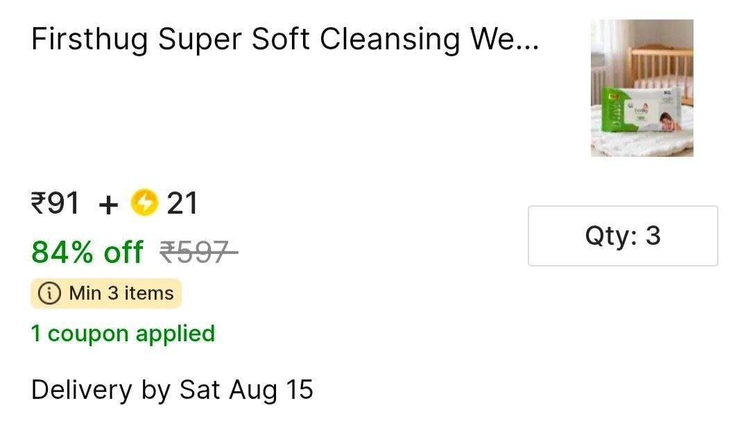 Firsthug Super Soft Cleansing Wet Baby Wipes Without Lid |Aloe Vera Extract| 72 Pcs/Pack Price in India - Buy Firsthug Super Soft Cleansing Wet Baby Wipes Without Lid |Aloe Vera Extract| 72 Pcs/Pack o