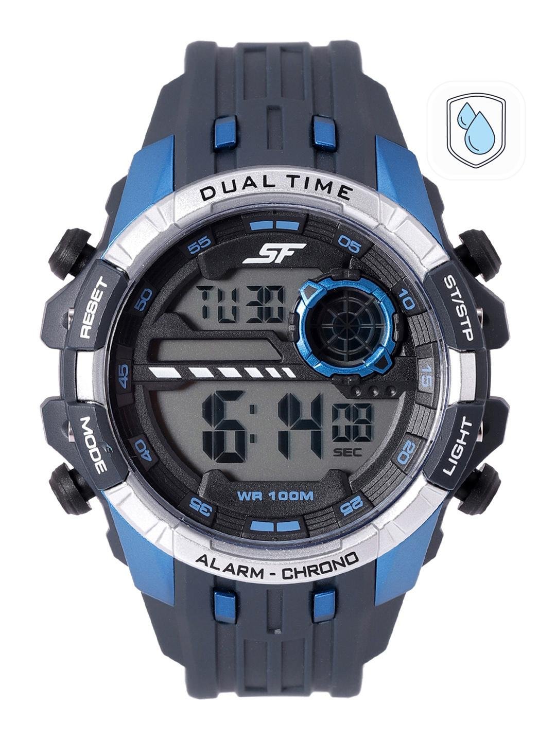 Buy Sonata Men Digital Multi Function Watch 77101PP02 -  - Accessories for Men