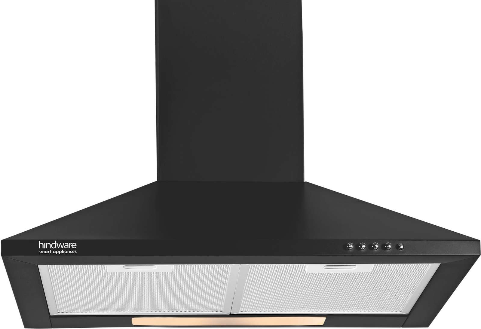 Hindware Smart Appliances Clarissa 60 IN 750 CMH 59.5 cm | Cassette Filter | Pyramid | 5 Years Motor Warranty | Push Button | Energy Efficient LED Light | Powerful Suction | Chimney Price in India - B