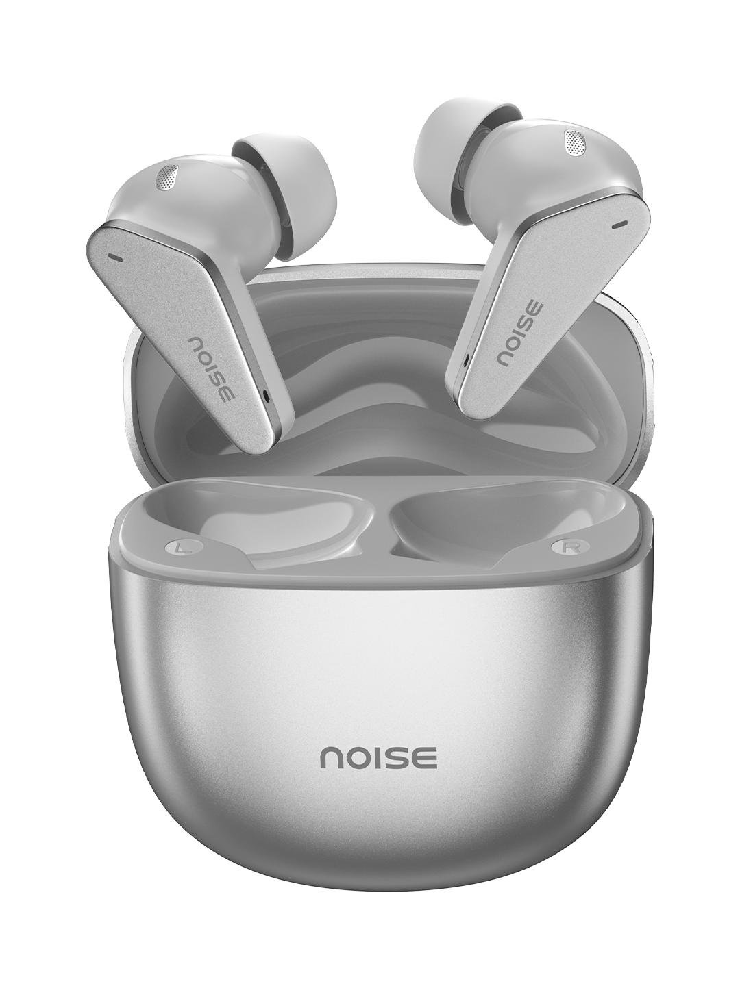 Buy Noise Buds Vector TWS 40H Of Playtime Quad Mic & ENC BT V5.3   Lunar Silver -  - Accessories for Unisex