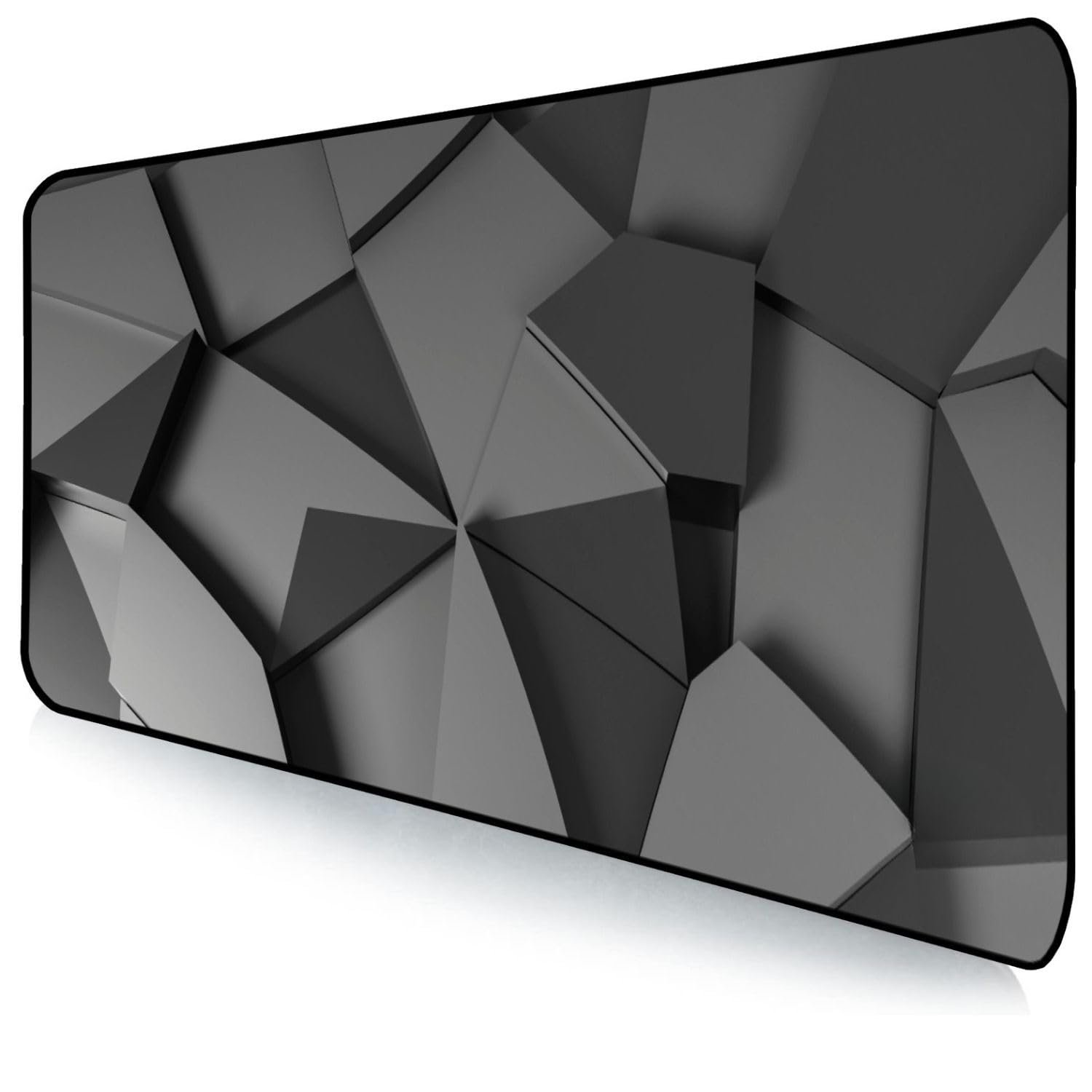 Tukzer Extended Gaming Mouse Pad/Desk Mat for Speed & Precision Operation, Non-Slip Rubber Base,Smooth Cloth Surface for Laser & Optical Mouse,Laptop,MacBook,Keyboard,Office 580x280mm(GD14-01)