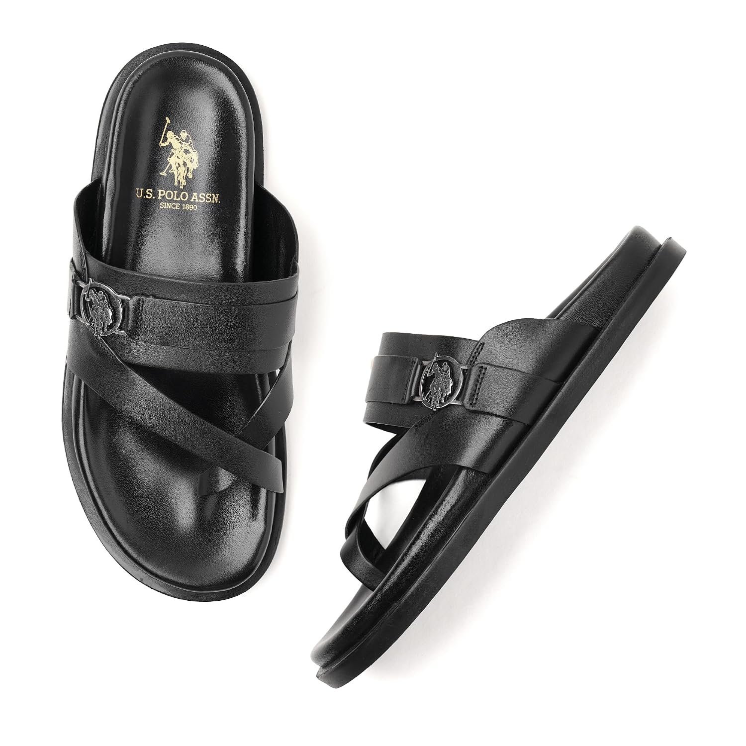 U S Polo Assn Mens Slipper