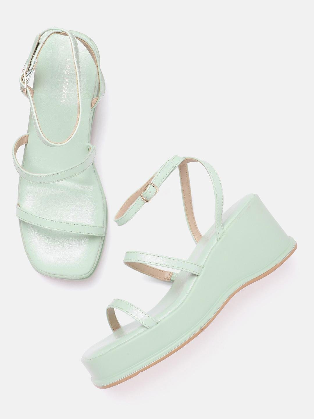 Buy Lino Perros Women Mid Top Wedge Heels -  - Footwear for Women
