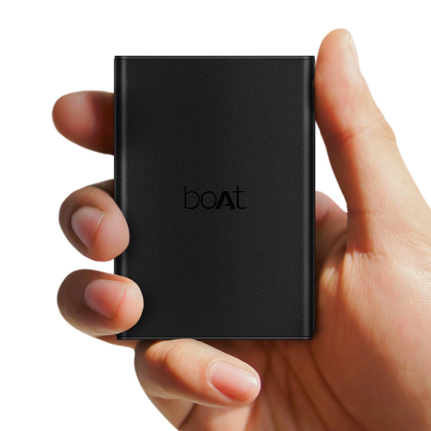 boAt Energyshroom PB400 Pro 20000 mAh 22.5W Pocket Size, Compact Power Bank, Fast Charging (2X Output Ports, Supports Android, iPhone, Tablets, Earbuds, etc.) (Carbon Black)