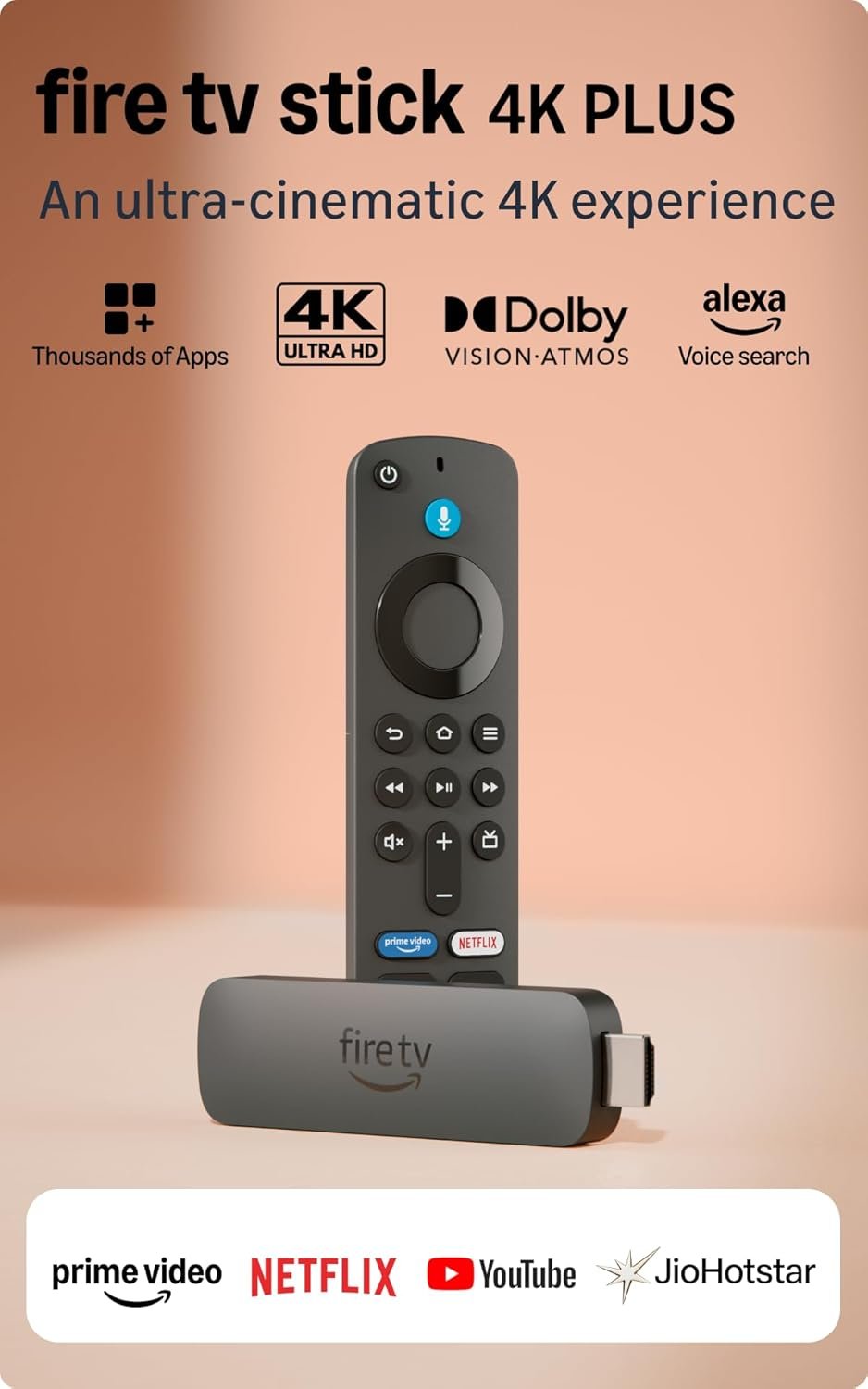 All New Amazon Fire TV Stick 4K Plus