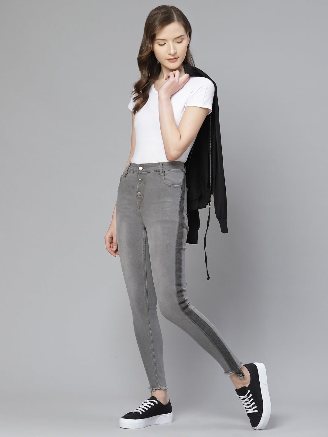 Hubberholme Women BLACK JEANS_9377
