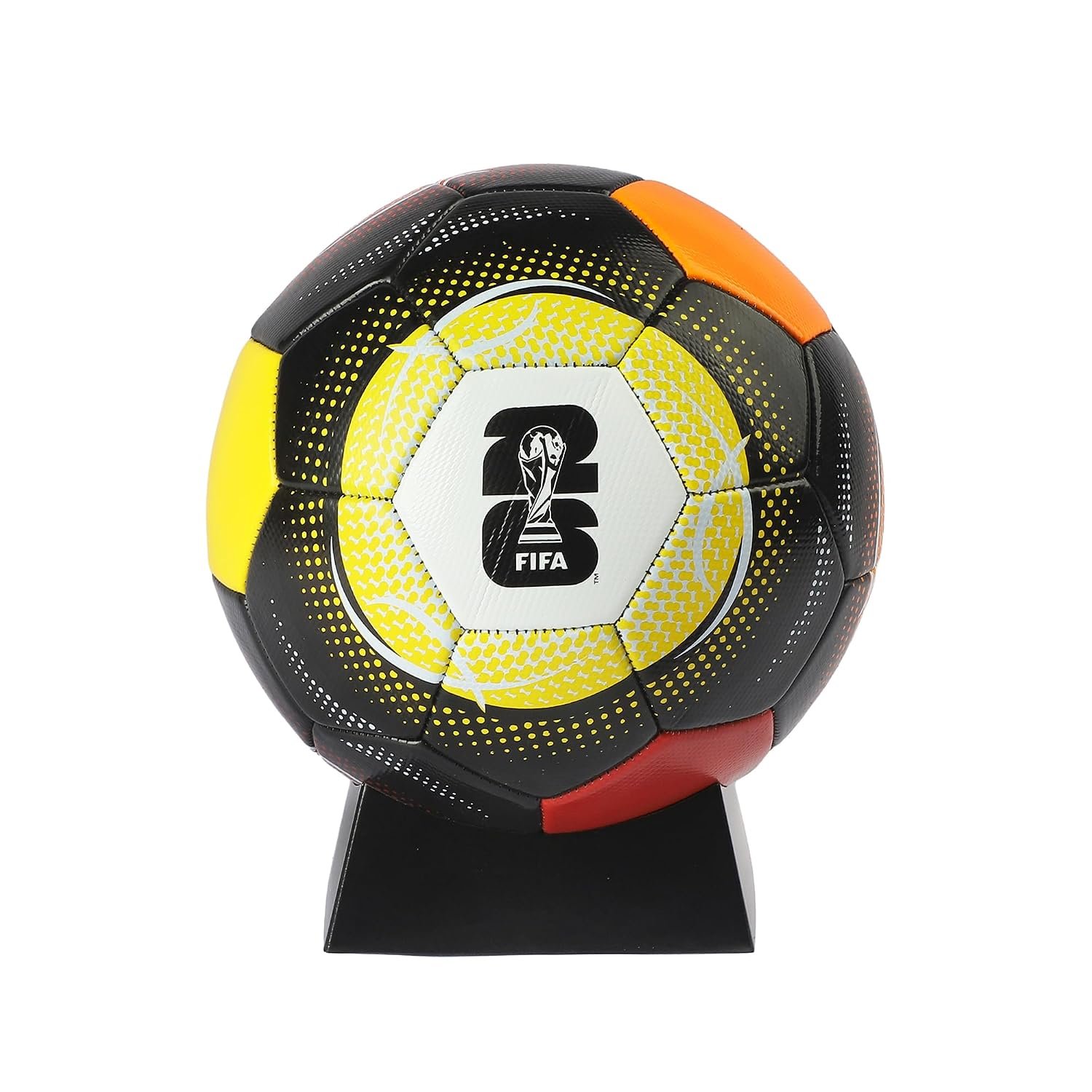 Hamleys FIFA Size 5 Football Black Official Licensed | FIFA-licensed Size 5 football in black, 380g synthetic construction for training and competitive play.