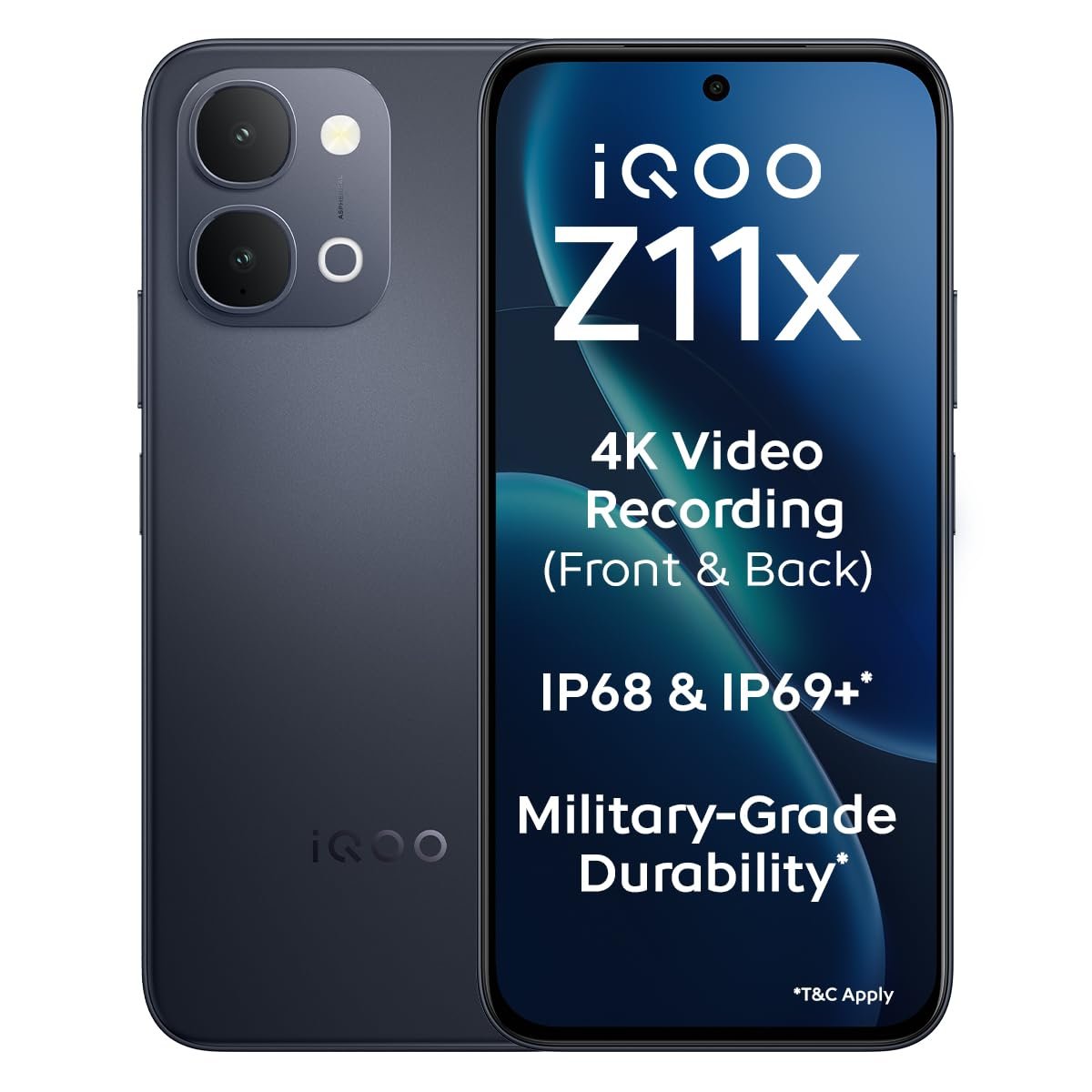 iQOO Z11x Titan Black Storage
