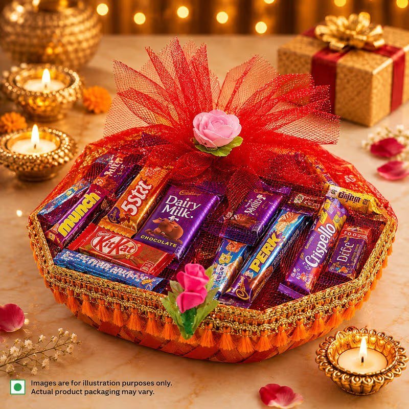 Assorted Chocolate Tokani – Chocolate Gift Basket | Haldiram’s