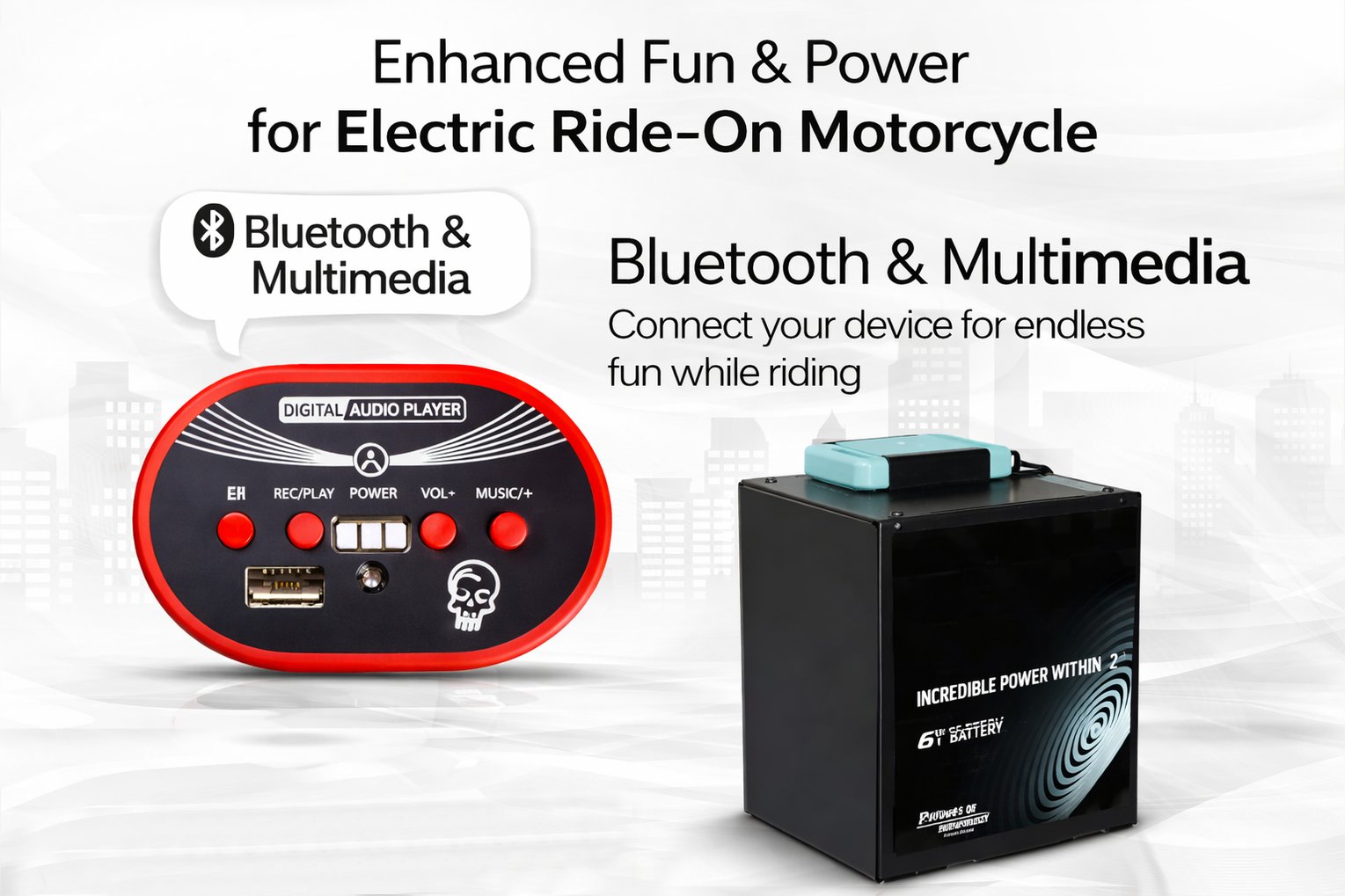 panda baby products bolt kids ev bike battery operated ride