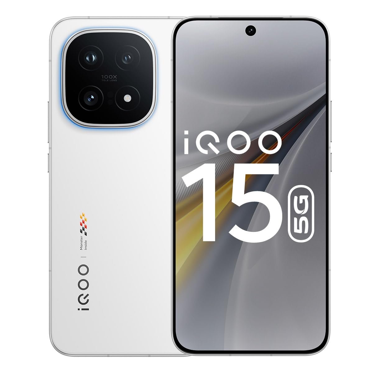 iQOO 15 (Legend, 12GB RAM, 256GB Storage) | Fastest Snapdragon 8 Elite Gen 5 Processor* | Samsung 2K M14 Lead OLED Display | Origin OS 6 with Personalized AI Features