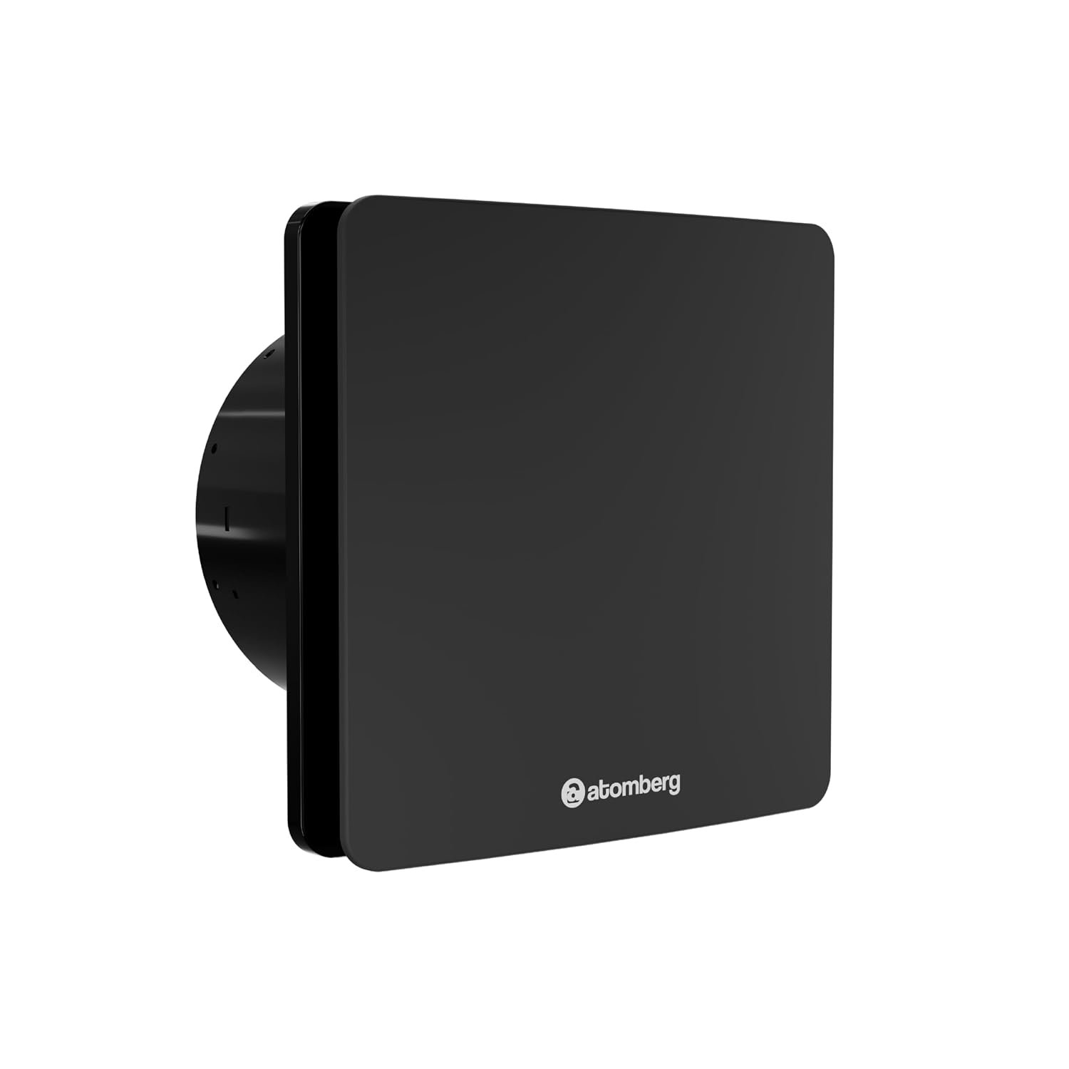 atomberg Studio Exhaust Fan 150mm (6 Inches) | BLDC Motor | 6.8W| Low Noise | 2000 RPM| Ideal for Bathroom,Kitchen | Easy to Clean | Installation-Round Cut (153mm) | 2 Years Warranty | (Matte Black)