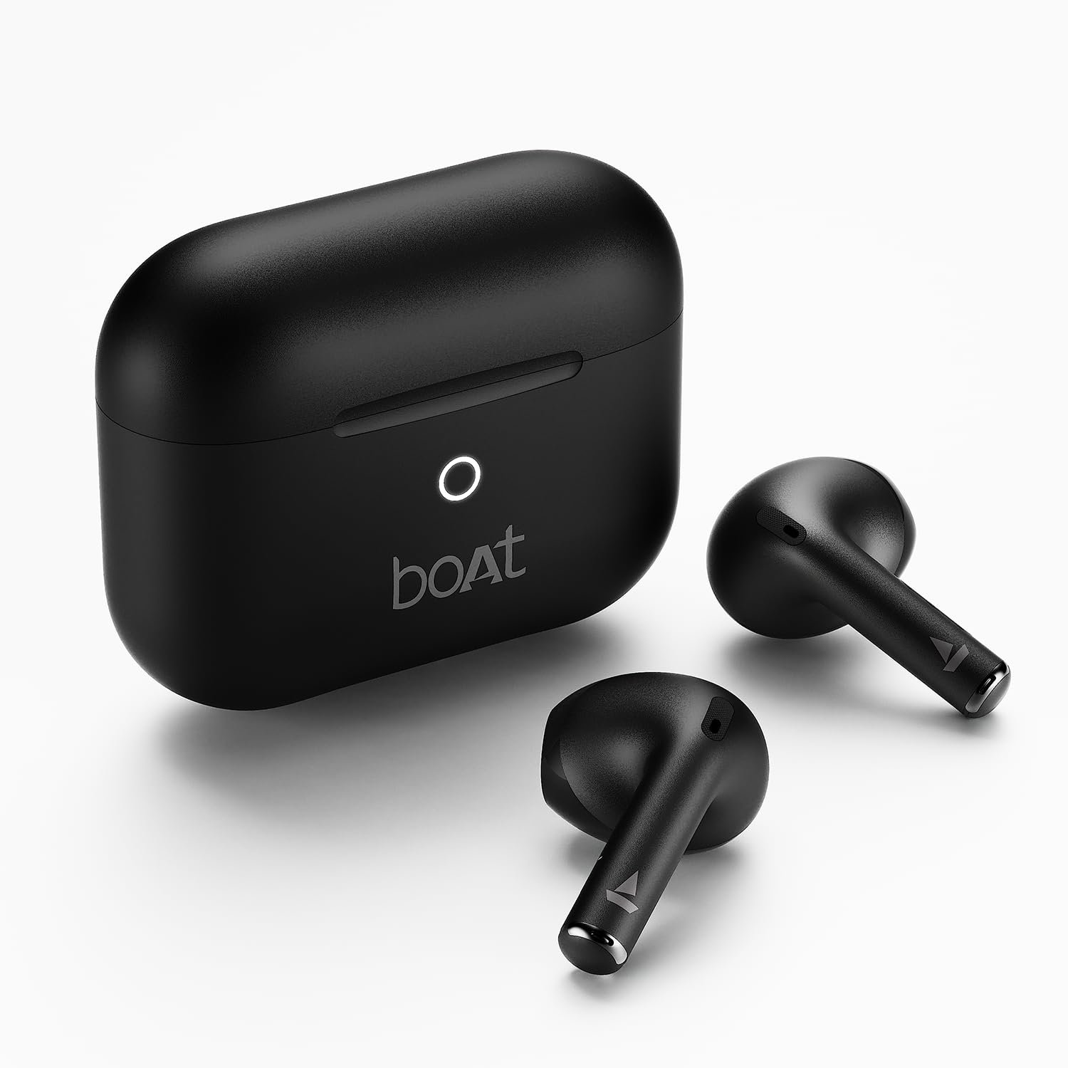 boAt 2026 Launch Airdopes Joy v2, 35H Battery, Pocketable Design, ASAP™ Charge, 13mm Drivers, Easy Touch Controls, ENx™ Tech, IWP™ & App Support TWS Bluetooth Earbuds with mic (Eclipse Black)