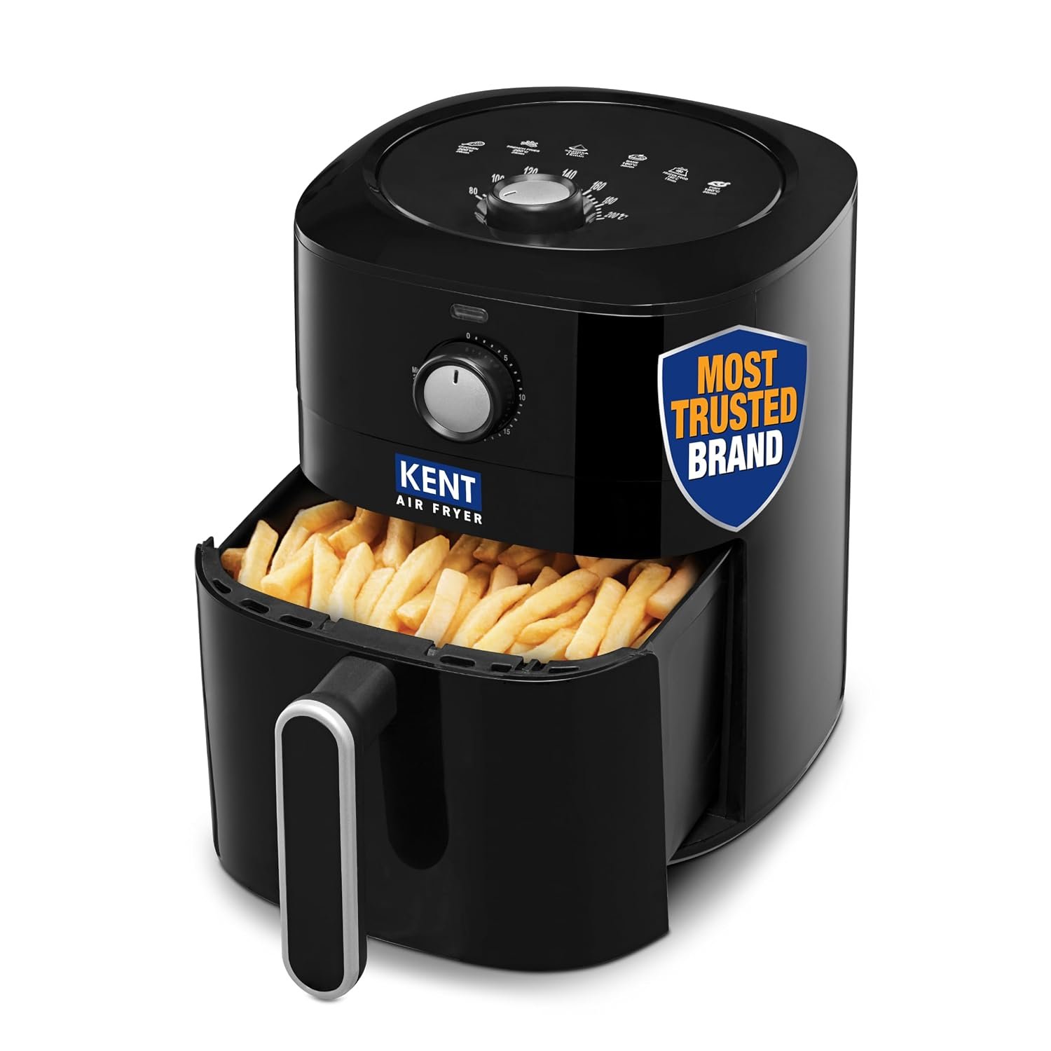 KENT 1300W Classic Fryer Black