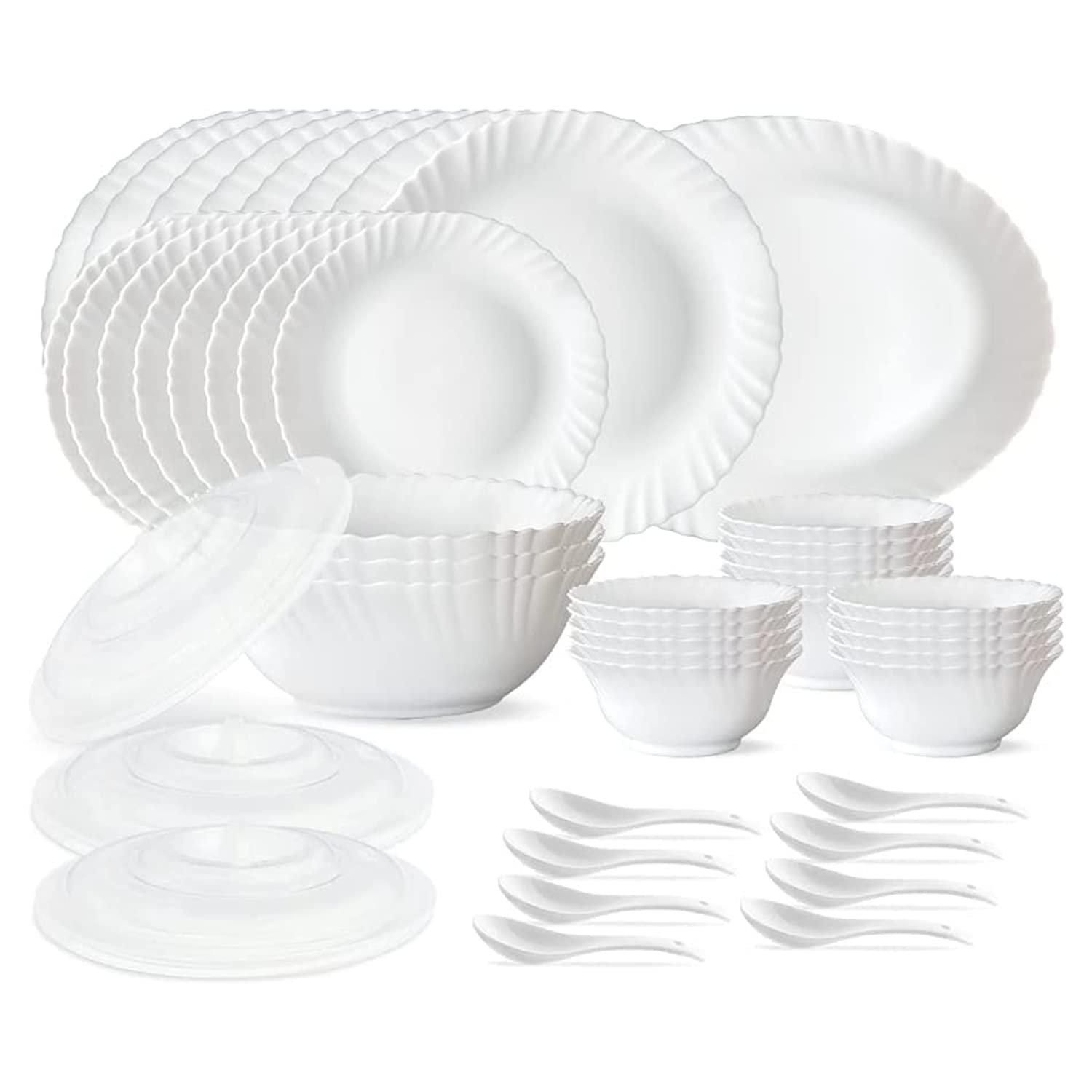 Larah BOROSIL Opalware Dinner HTTCECOM47DN1LOGSI