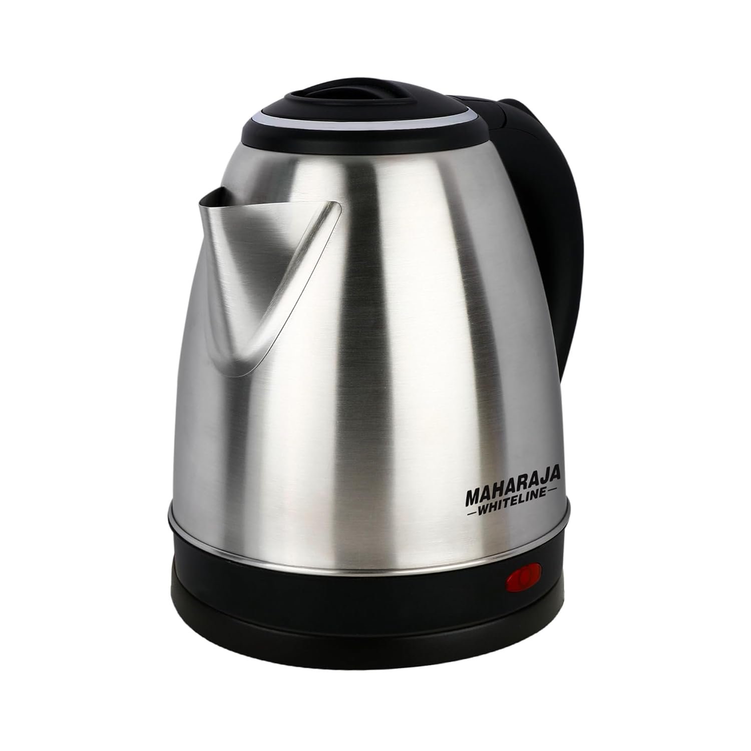 Maharaja Whiteline Viva Steller Electric Kettle | 1.5L | 1350W Power | Stainless-Steel Kettle | Dry Boil Protection |Concealed Heating Element & Overheating Protection | Auto Shut Off | 1 Yr Warra