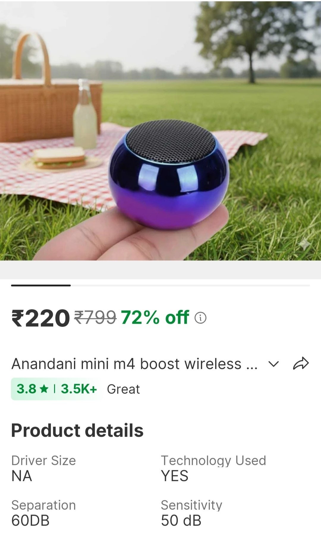 Anandani Mini M4 Boost Wireless Mini Electroplating Speaker 10 W Bluetooth Party Speaker Price in India - Buy Anandani Mini M4 Boost Wireless Mini Electroplating Speaker 10 W Bluetooth Party Speaker o