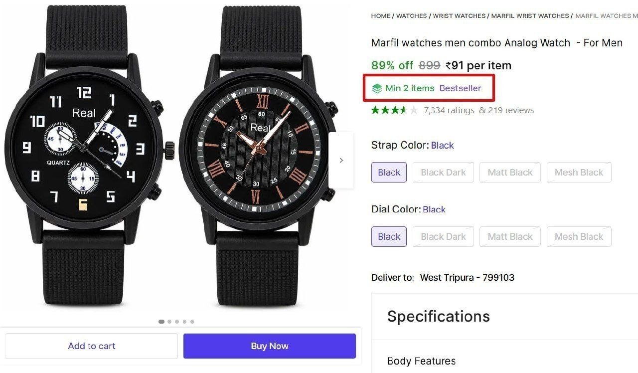 Marfil watches men combo Analog Watch  - For Men Price in India - Buy Marfil watches men combo Analog Watch  - For Men online at Shopsy.in