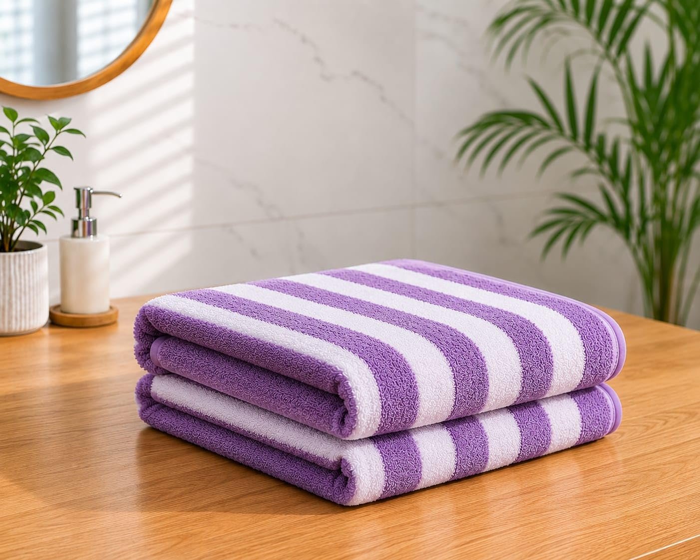 Kiyro Microfiber Bath Towel 1Pc 70x140cm Multi Colour ! Ultra Absorbent Super Soft & Lightweight Quick Drying for Men & Women Daily Use for Unisex.